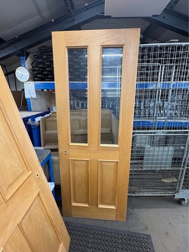 Solid oak internal door with - internal,