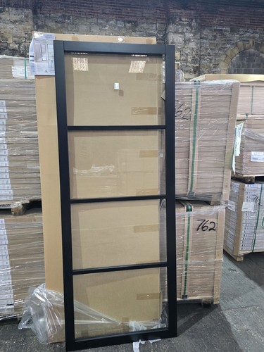 Panel black glazed slimline - 4,